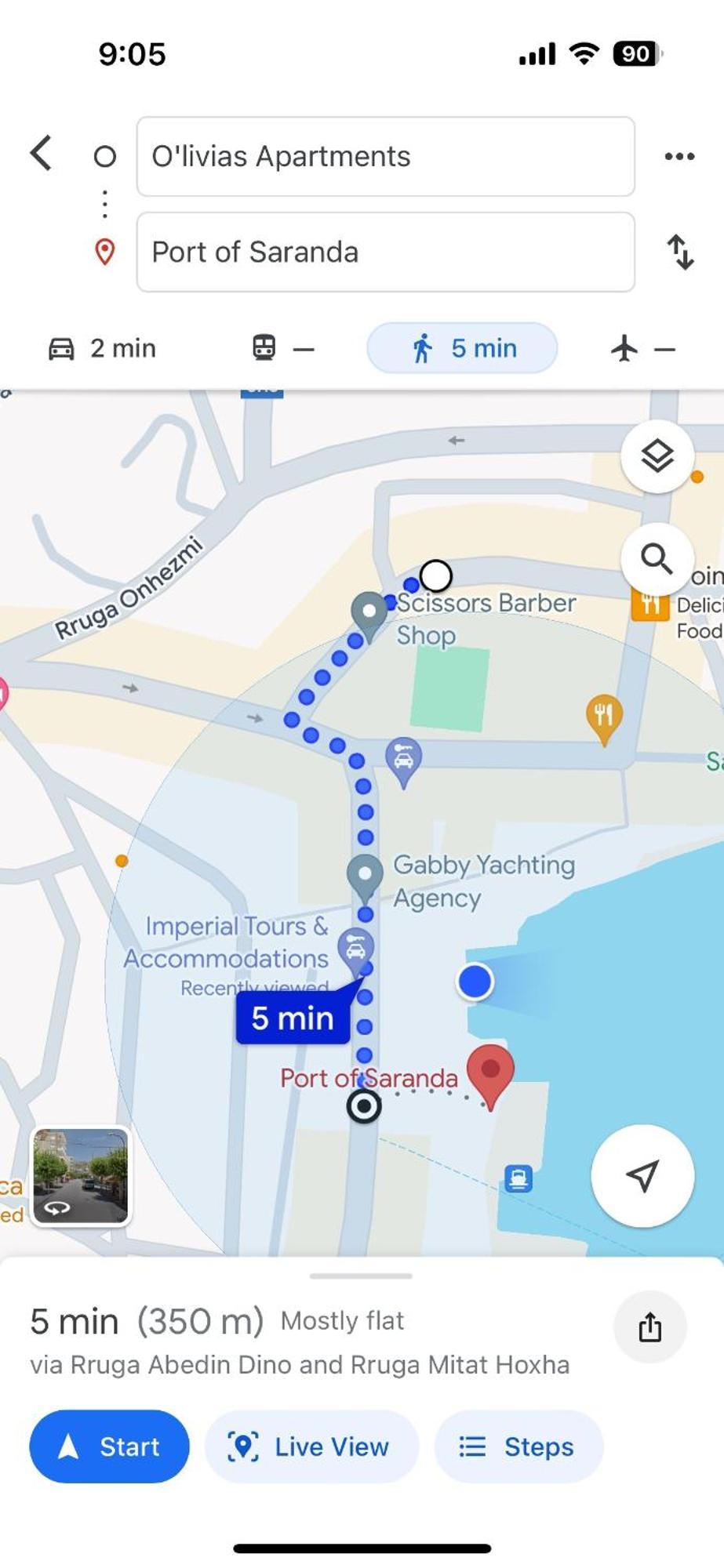 Olivias Apartments City Center Sarande Ngoại thất bức ảnh